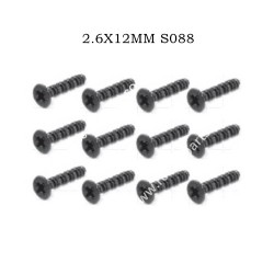Screws 2.6X12MM S088 For HBX 2997A 2997 Parts