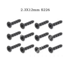 Screws 2.3X12mm S226 For HBX 2997A 2997 Parts