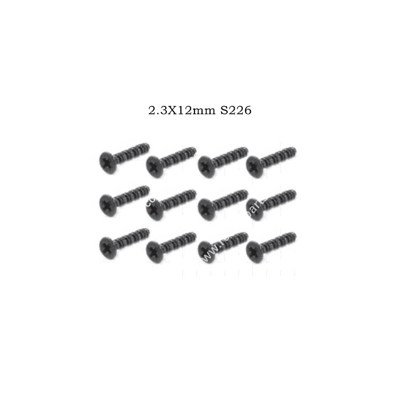 Screws 2.3X12mm S226 For HBX 2997A 2997 Parts