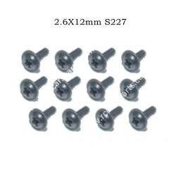 Screws 2.6X12mm S227 For HBX 2997A 2997 Parts