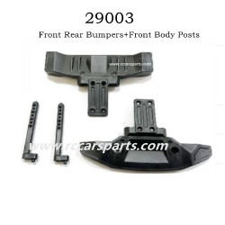 RC Car Front Rear Bumpers+Front Body Posts 29003 For HBX 2195 Parts