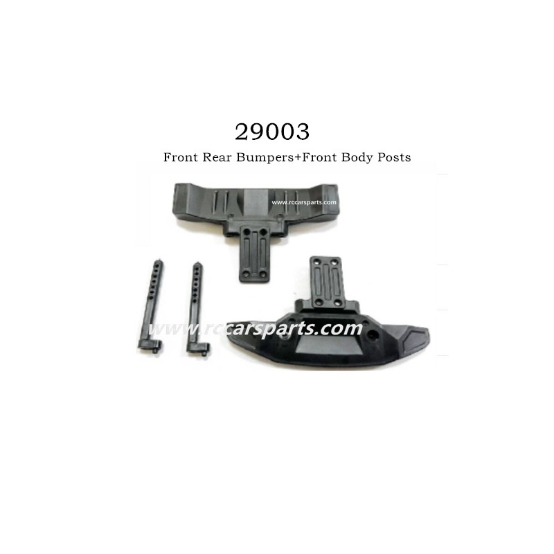 RC Car Front Rear Bumpers+Front Body Posts 29003 For HBX 2195 Parts