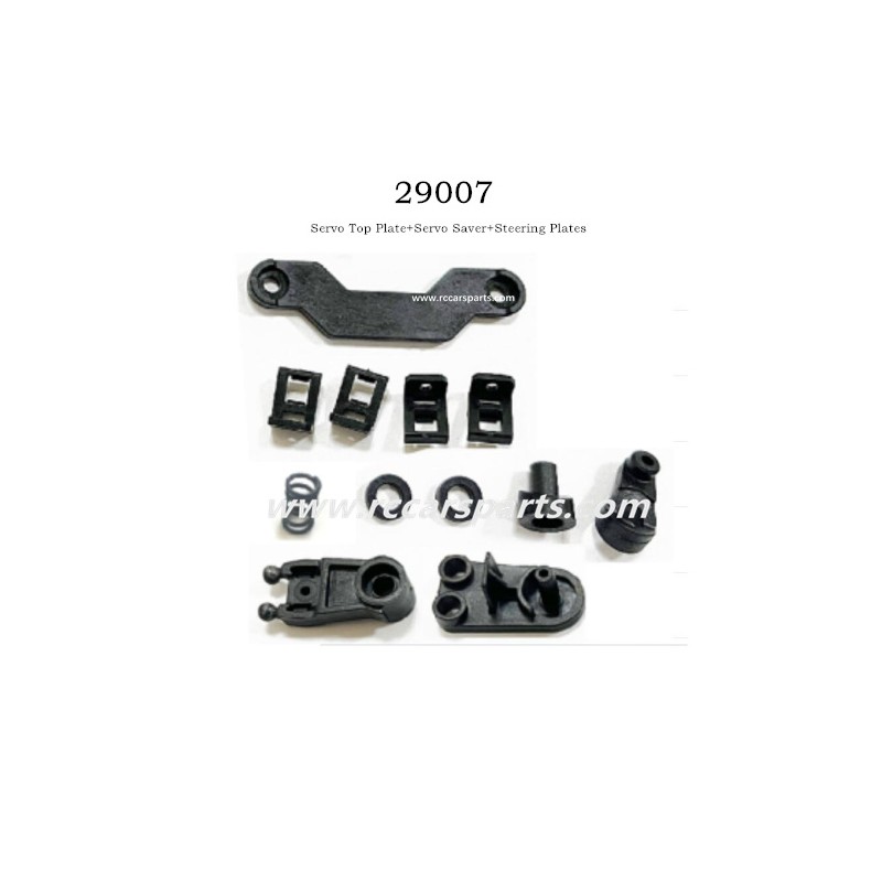 RC Car HBX 2193 1/18 Parts Servo Top Plate+Servo Saver+Steering Plates 29007