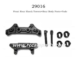 HBX 2192 RTR Parts Front Rear Shock Towers+Rear Body Posts+Pads 29016