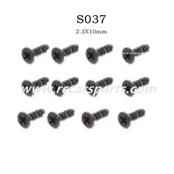HaiBoXing 2192 Parts Countersunk Tapping Screws KBHO 2.3X10mm S037