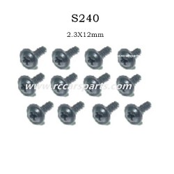 HaiBoXing 2192 Parts Flange Head Tapping Screws PWTHC 2.3X12mm S240