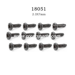 RC Car HBX 2195 Parts Screws PBHO 2.3X7mm 18051
