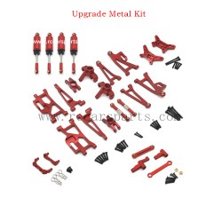 RC Car MJX 14210 Upgrade Metal Kit-Red