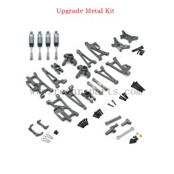MJX Hyper Go 14210 RC Car Parts Upgrade Metal Kit-Titanium Color