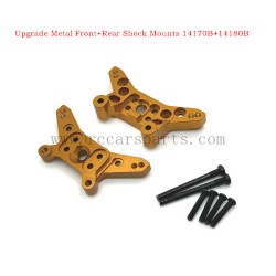 MJX Hyper Go RC Car 14210 Parts Upgrade Metal Shock Absorber Bracket-Gold