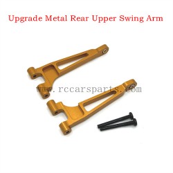 RC Car MJX Hyper Go 14210 Parts Upgrade Metal Rear Upper Swing Arm Gold