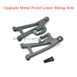 RC Car MJX 14210 Hyper Go Parts Upgrade Metal Front Lower Swing Arm Titanium