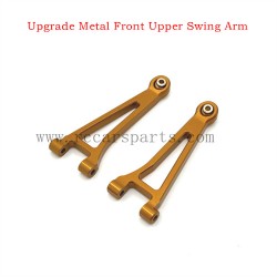 RC Car MJX Hyper Go 14210 Parts Upgrade Alloy Front Upper Swing Arm Gold