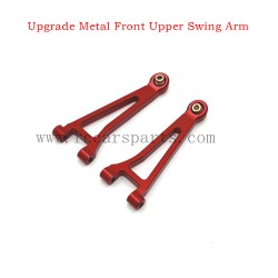 RC Car MJX 14210 Hyper Go Parts Upgrade Metal Front Upper Swing Arm Red
