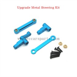 RC Car MJX 14210 Hyper Go Upgrade Metal Steering Kit Blue