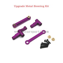 MJX 14210 Parts Upgrade Metal Steering Kit Purple