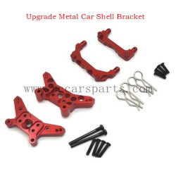 Upgrade Metal Parts Car Shell Bracket Red For RC Car MJX 14210 Hyper Go