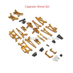 RC Car MJX 14209 Hyper Go Parts Upgrade Metal Kit-Gold