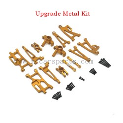 MJX Hyper Go RC Car 14209 Parts Upgrade Metal Kit-Gold