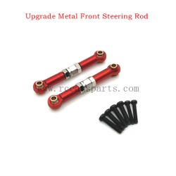Upgrade Metal Front Steering Rod Red For RC Car MJX 14209 Hyper Go