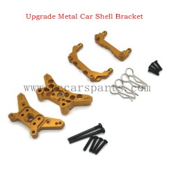 RC Car MJX 142090 Hyper Go Parts Upgrade Metal Car Shell Bracket Gold