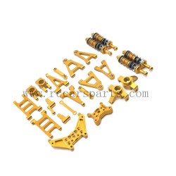 MJX Hyper Go 14301 Off-Road Parts Upgrade Metal Kit Parts-Gold