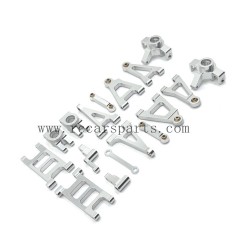 MJX Hyper Go 14301 RC Car Parts Upgrade Metal Kit-Silver
