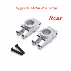MJX Hyper Go 14301 RC Car Parts Upgrade Metal Rear Cup-Silver