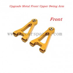 MJX Hyper Go 14301 1/14 Parts Upgrade Metal Front Upper Swing Arm-Gold