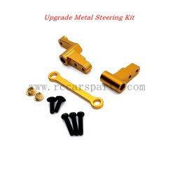 MJX Hyper Go 14301 1/14 RC Truck Parts Upgrade Metal Steering Kit-Gold