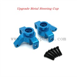 RC Car Parts Hyper Go 14301 Upgrade Metal Steering Cup-Blue