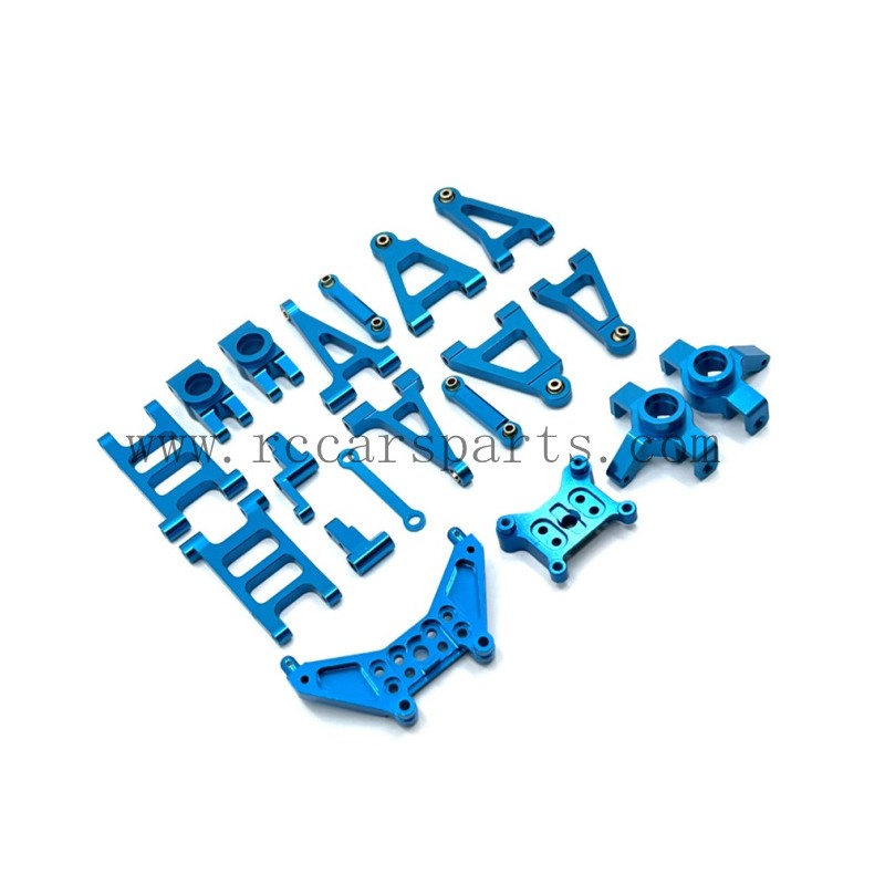 MJX 14302 1/14 brushless High Speed RC Car Parts Upgrade Alloy Kit-Blue