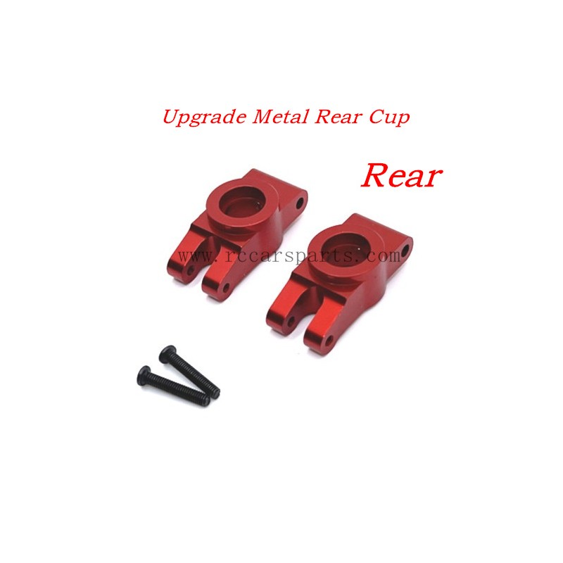 Parts Upgrade MJX 14302 Hyper Go Metal Rear Cup-Red
