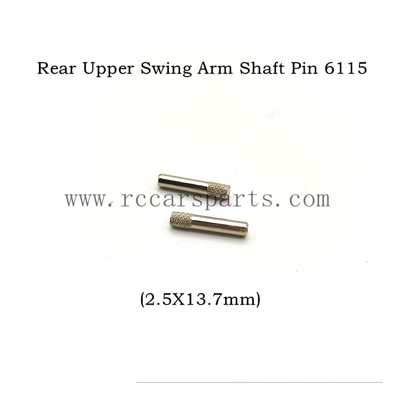 16302 RC Car Parts Rear Upper Swing Arm Shaft Pin 6115 (2.5X13.7mm)