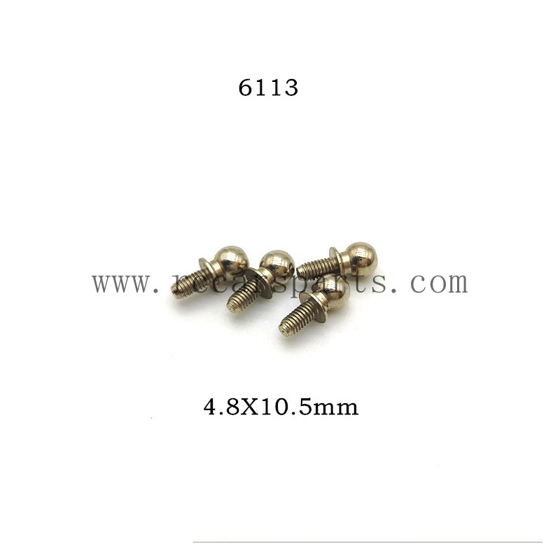 RC Car 16301 Parts 4.8X10.5mm Ball Head Screw 6113