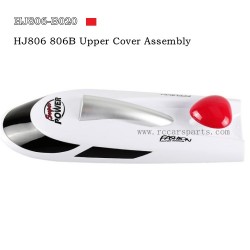 Hongxunjie HJ806 rc boat parts Upper Cover Assembly Red HJ806-B020