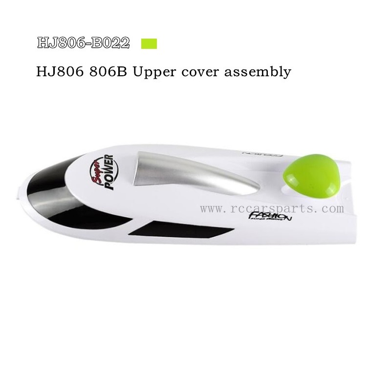 Hongxunjie HJ806/HJ806B RC Boat Parts Upper Cover Assembly HJ806-B022