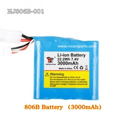 7.4V 3000mAh Li-ion Battery HJ809-001 Parts For HXJ HJ809 RC Boats
