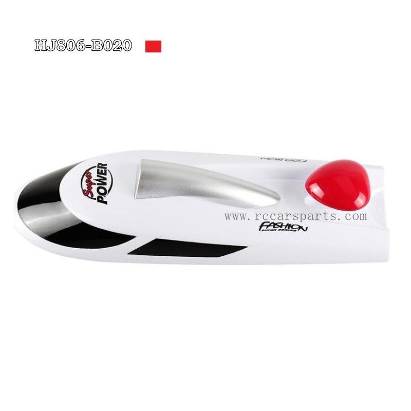 Hongxunjie HJ809 rc boat parts Upper Cover Assembly Red HJ806-B020
