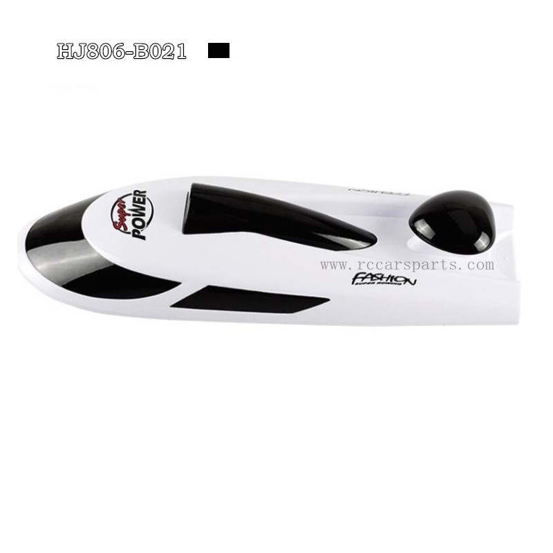 HJ809 RC Boat Spare Upper Cover Assembly Black HJ806-B021 Parts Accessories