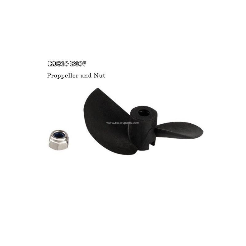 HJRC HJ816 RC Boat Parts Proppeller and Nut HJ816-B007