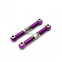 RC Car MJX Hyper Go 16207 Parts Upgrade Metal Steering Rod-Purple
