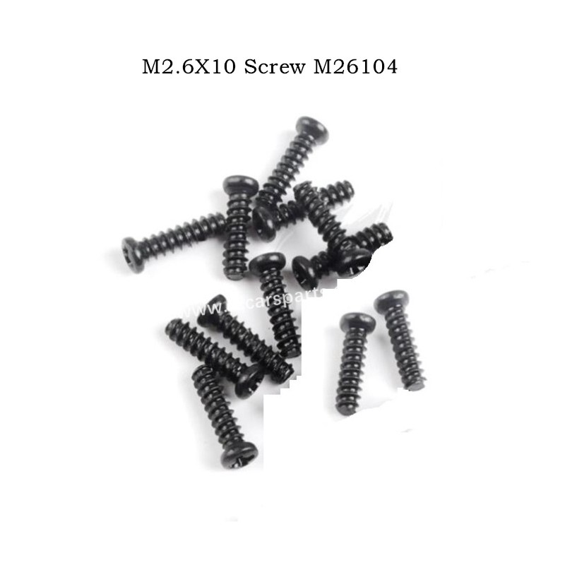 RC Car Screw M2.6X10 M26104 For MJX 16207 16208 16209 16210 H16E RC Car