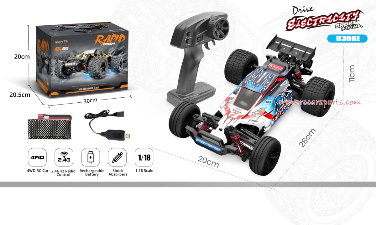 new enoze 9306e 306e rc racing car