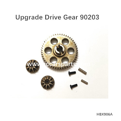 906A Parts Upgrade Drive Gear 90203 (需与Upgrade Main Driving Shaft 90211