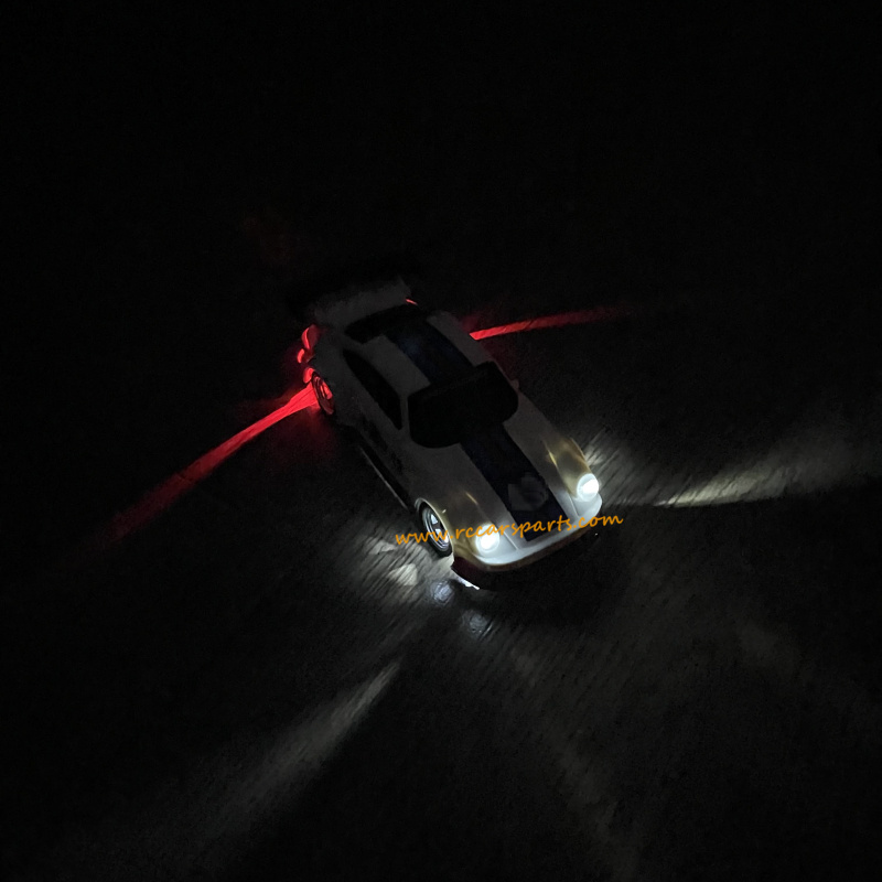 Jiabaile 4305 rc car night lighting effect picture