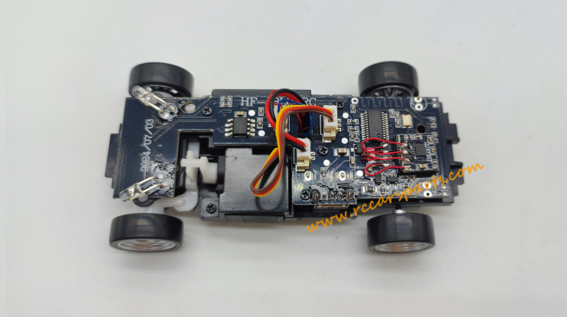 The following is the internal structure diagram of Jiabaile 4308 drift car with gyroscope: